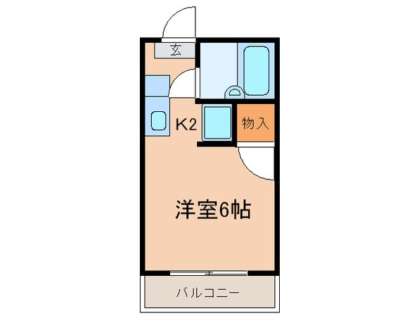 デュオハイムの物件間取画像